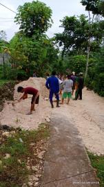 Gotong Royong Warga Padukuhan Gombang